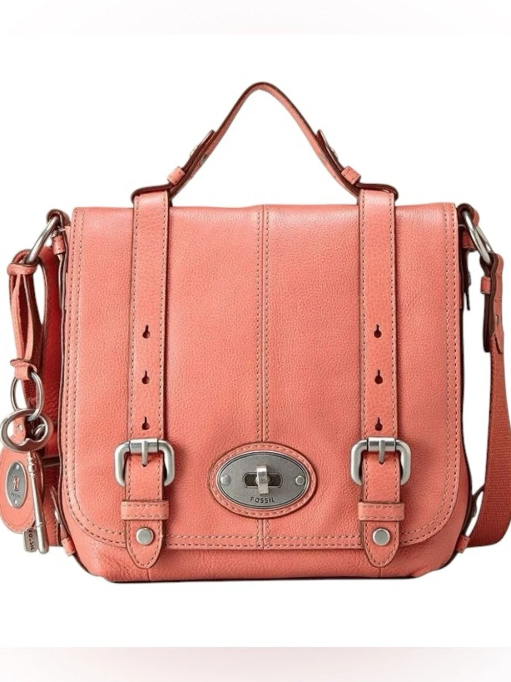 RARE Fossil Maddox Messenger Bag High Quality Leather Y2K Purse